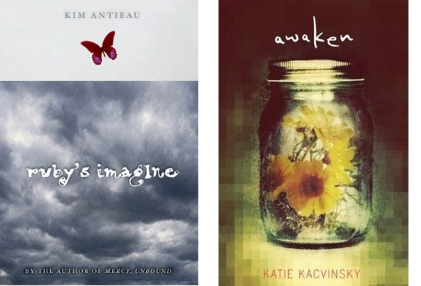 Ruby's Imagine and Awaken, book designs by Carol Chu