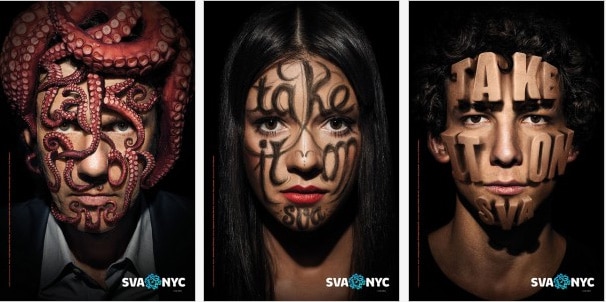Set of three SVA posters by Sagmeister and Walsh