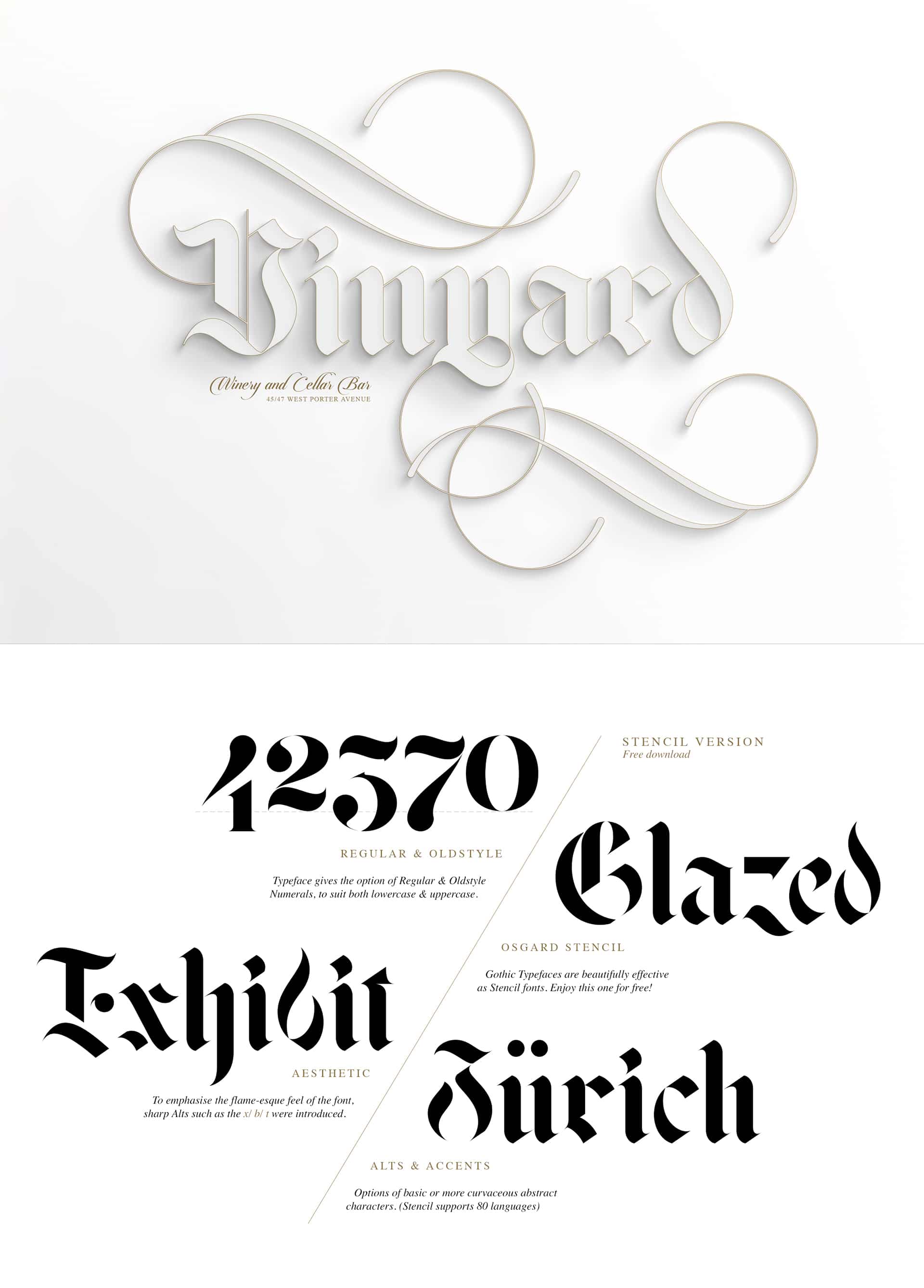 Free Font Friday Osgard