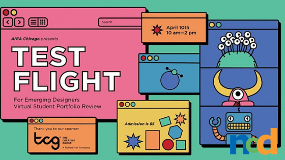 AIGA Chicago Presents Test Flight - Virtual Portfolio Review for Designers