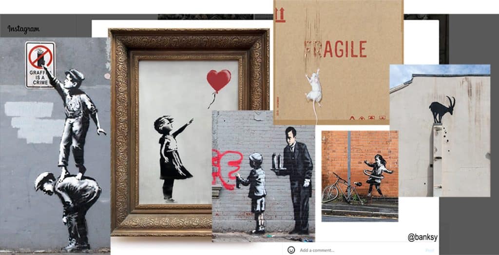 Artists to Follow on Instagram: Banksy