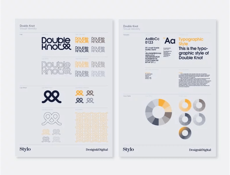 DoubleKnot brand identity - Becoming a brand - 