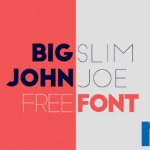 Free Font Friday - Big John Slim Joe - Sessions College