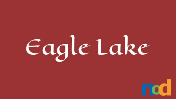 Font Friday - Eagle Lake