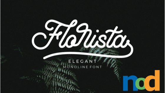 Free Font Friday - Florista