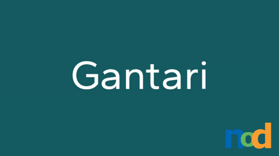 Free Font Friday Gantari