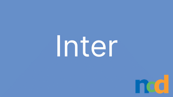 Free Font Friday - Inter