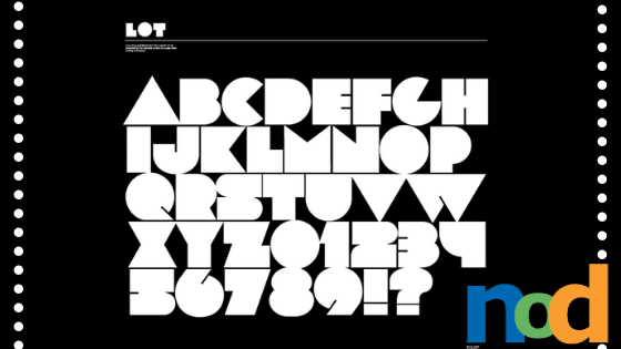 Free Font Friday - Lot - Sessions College