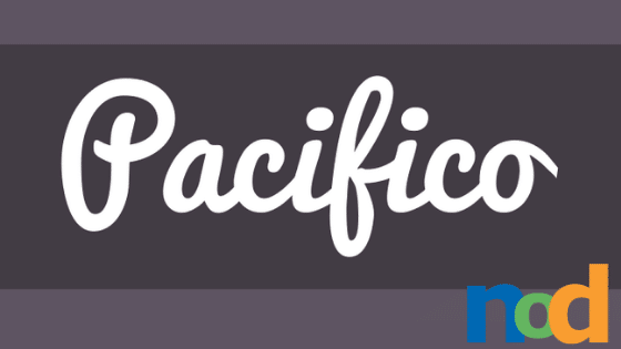 Free Font Friday - Pacifico - Sessions College