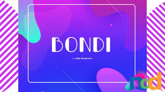 Free Font Friday_ Bondi