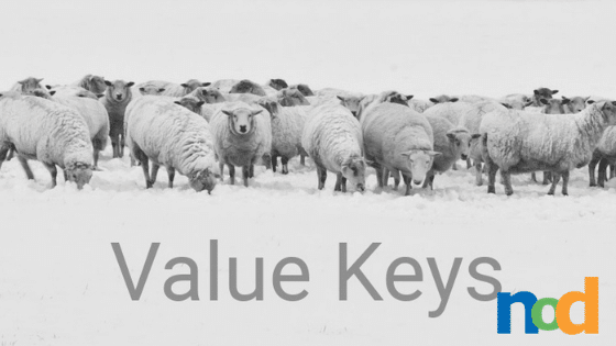 Looking at Light - Value Keys