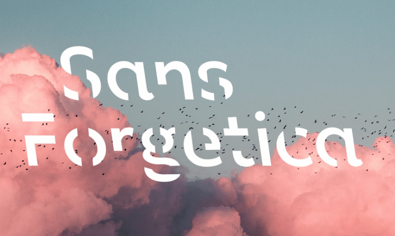 Sans forgetica - free font friday - sessions college for professional design