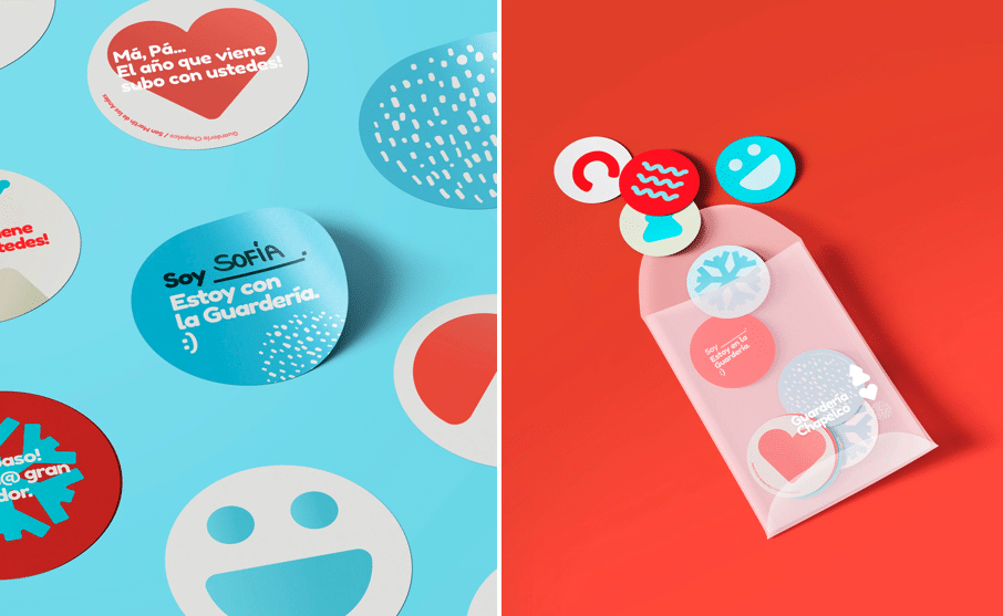 Example of bold, bright color usage