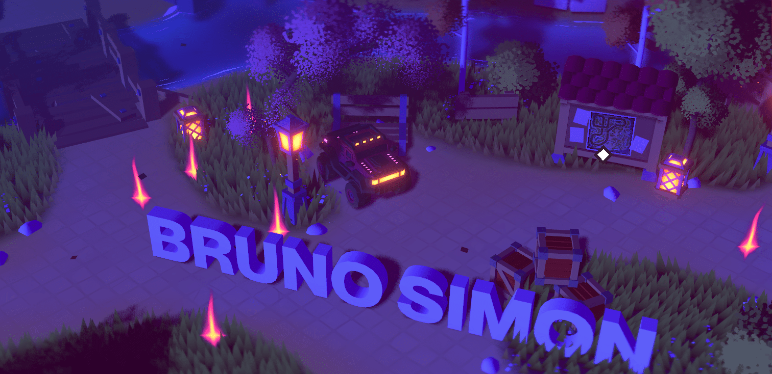 3d animated website