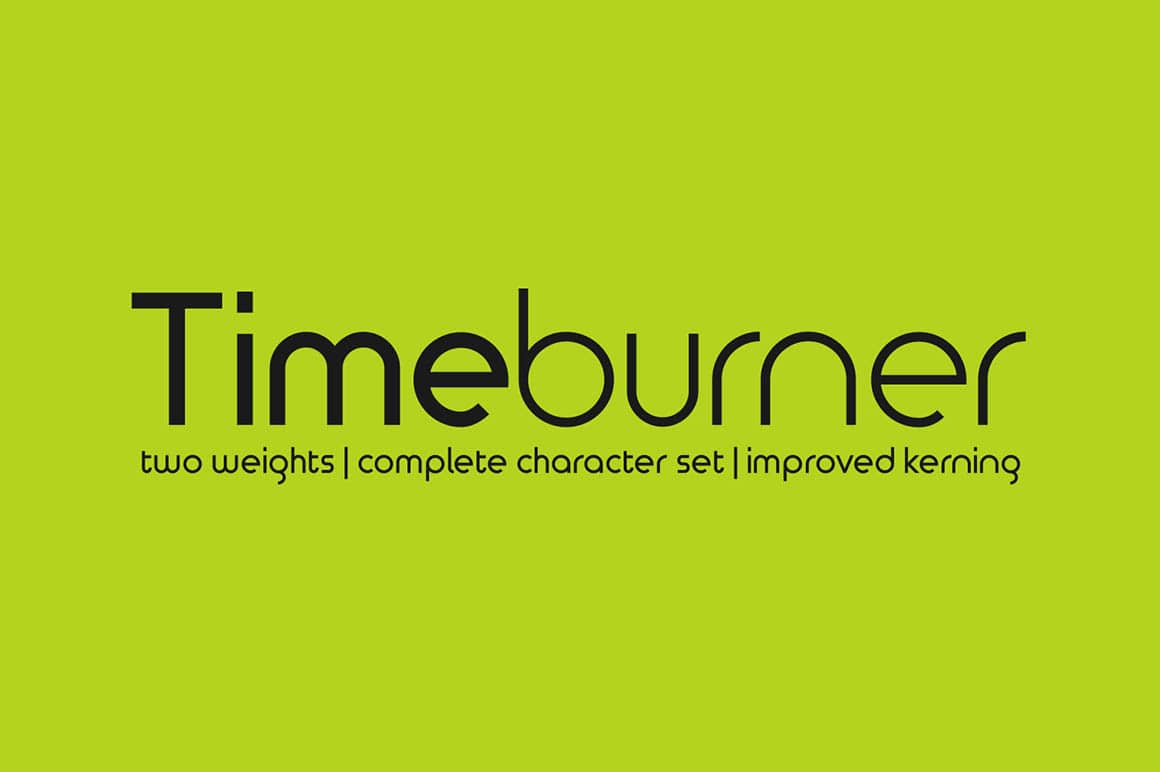 Free Font Friday Timeburner - Notes on Design