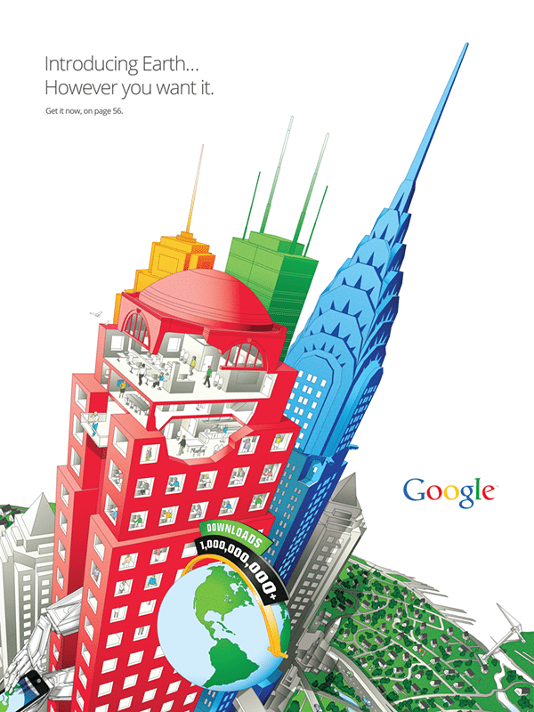 Google Maps Poster