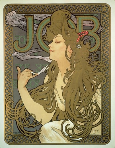 alphonse mucha_Job_1896