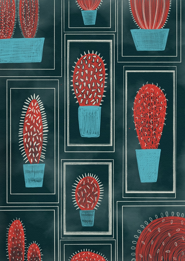 Cacti by Zoe Fallows