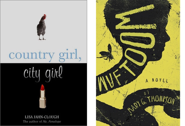 Country Girl, City Girl and Wuftoom, book designs by Carol Chu
