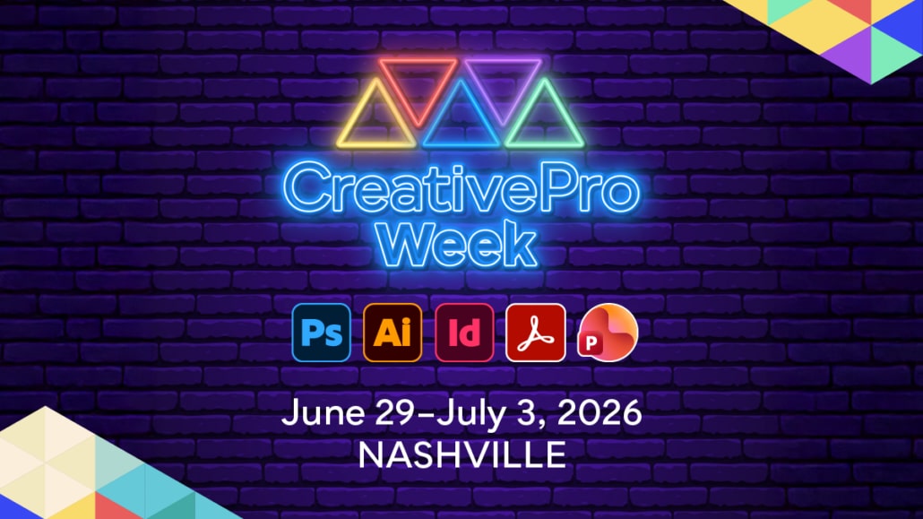 Creative Pro Week Poster Image
