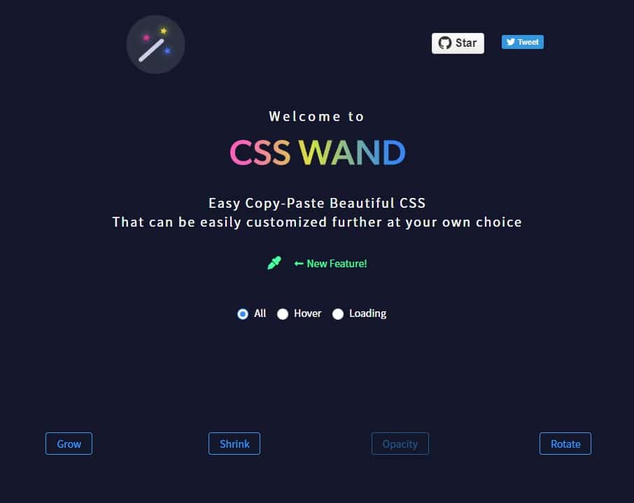 css wand