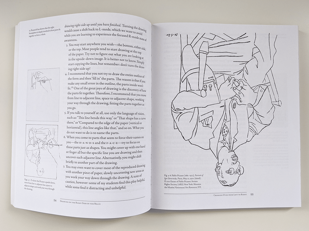 Print Picks: Drawing on the Right Side of the Brain – Sessions College