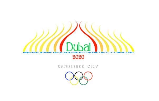 olympics logo for dubai