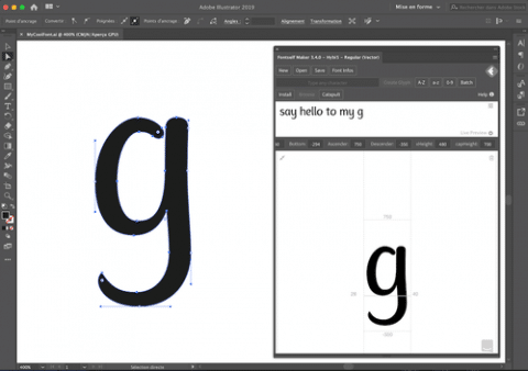 create a font on illustrator fontself maker