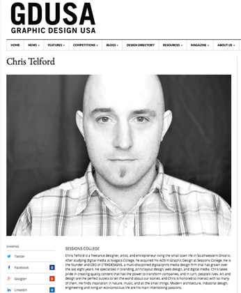 GDUSA Chris Telford award GDUSA Chris Telford award