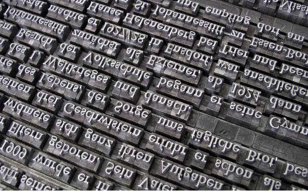 history of graphic design - typography