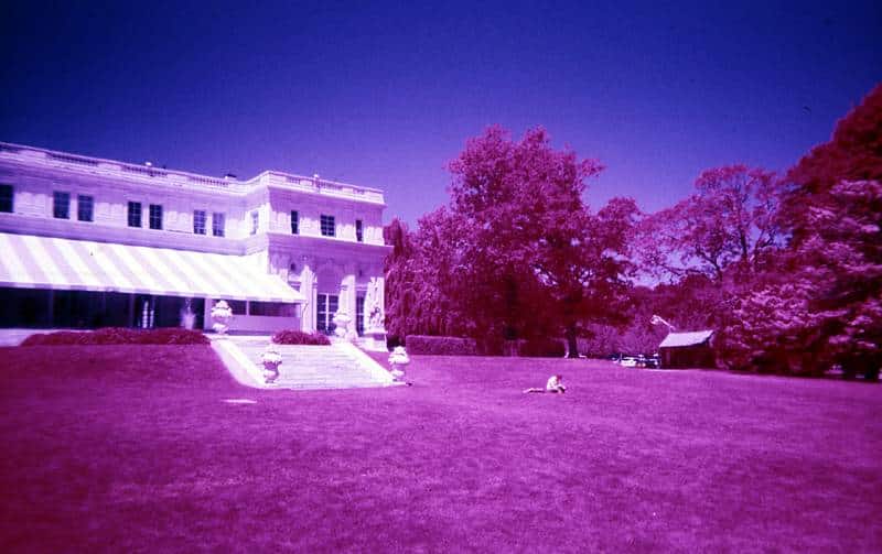 infrared film photograph