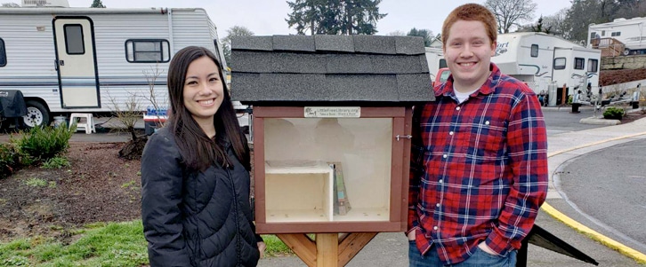 Little Free Library Project St Helens