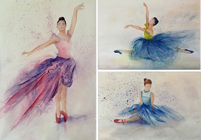 Lynne Adams ballerina series