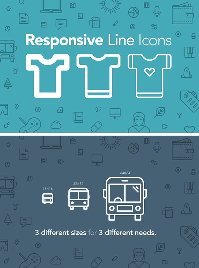 responsivelineicons