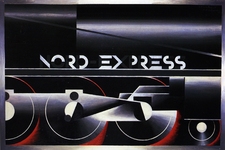 Art Deco Nord Express Poster