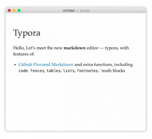 typora editor typora editor