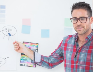 UX Designer UX Designer at work