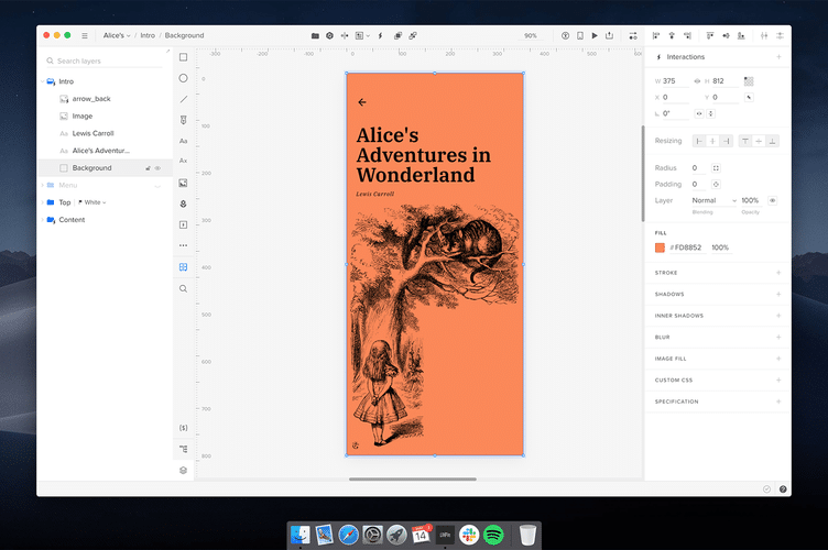 uxpin ebook layout