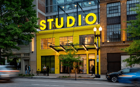What is Advertising design: Studio Theater design